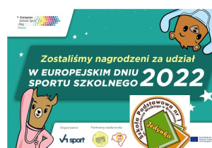 Plakat informujący o dniu sportu.