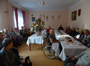 Mikołajki w Domu Pomocy Społecznej w Brzezinach