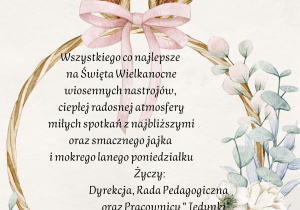 Życzenia Wielkanocne.
