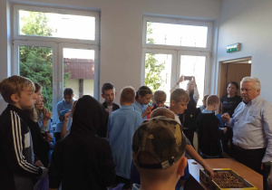 Poczęstunek przygotowany dla uczniów.