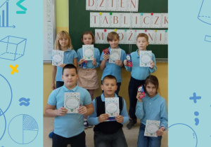 Zwycięzcy konkursu z klasy IIIb.