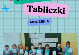 Mistrzowie tabliczki mnożenia klas trzecich.