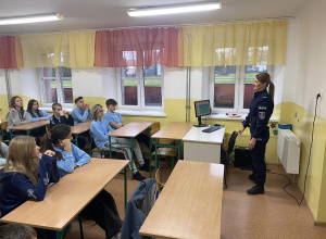 Prelekcja na temat "Odpowiedzialność karna nastolatka".