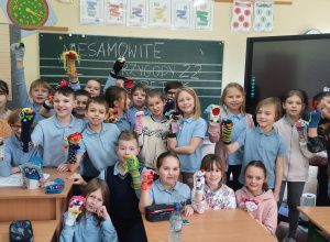 Kreatywne zajęcia plastyczne w klasie II
