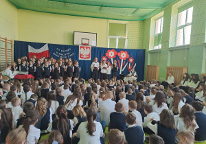 Występ uczniów.