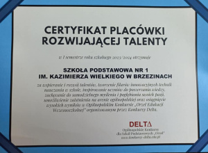 Laureaci konkursu "Orły Edukacji Wczesnoszkolnej"