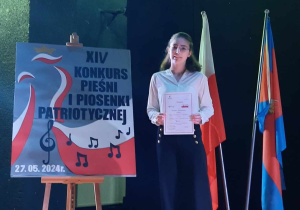Laureatka konkursu.