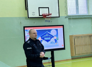 Spotkanie "Bezpieczne ferie"
