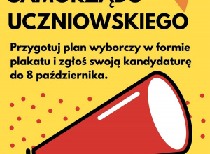 Wybory do samorządu uczniowskiego