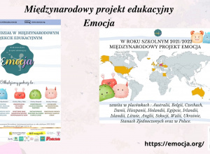 Międzynarodowy Projekt Edukacyjny "Emocja "