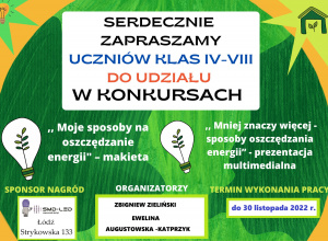 Konkurs „Oszczędzanie energii elektrycznej”