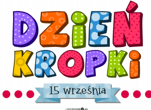 Dzień Kropki w Jedynce