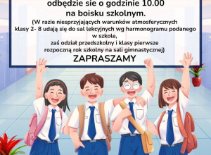 Rozpoczęcie Roku Szkolnego 2026/2027